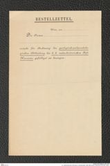 k.k. naturhistorisches Hofmuseum, Intendanzakten 1885-1896 (Hauer), Aktenzahl Z.276/1891, Seite 2